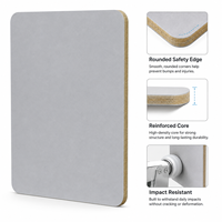 Panneau mural moderne en PVC anti-collision, imperméable, résistant au feu et aux chocs, pour la protection des murs dans les salles de bain et les hôtels
