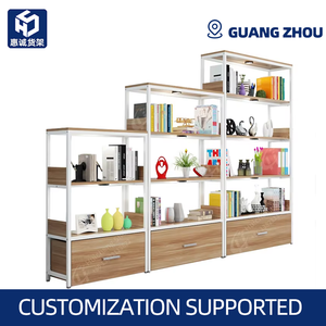 Étagères de supermarché multicouches simple face personnalisées pour les salons de beauté Marchandises d'affichage de gondole à usage léger - Product Image 5