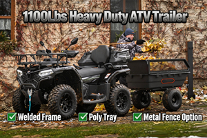 <span class=keywords><strong>Remorque</strong></span> utilitaire ATV directement de l'usine, <span class=keywords><strong>remorque</strong></span> de transport pour quad avec revêtement en poudre - Product Image 4