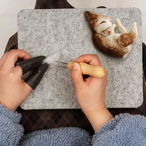 Alas Felting Jarum Wol Tahan Lama untuk Proyek Kerajinan DIY - Product Image 1
