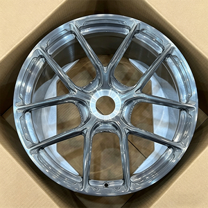ล้อฟอร์จแบบ Center Lock 5x120 ขนาด 18-26 นิ้ว ผลิตจากอะลูมิเนียม T6061 ขัดเงา สำหรับ BMW G30 530i Mercedes W222 Audi B9 Sq5 rs A5 - Product Image 1