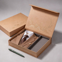 Boîte d'emballage magnétique à rabat directe usine pour costumes, boîte cadeau rigide en carton pour vêtements formels homme, blazer, smoking, OEM ODM
