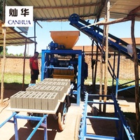 Bloc faisant la machine ciment en Éthiopie QT4-24 finisseur bloc faisant la machine à dubaï