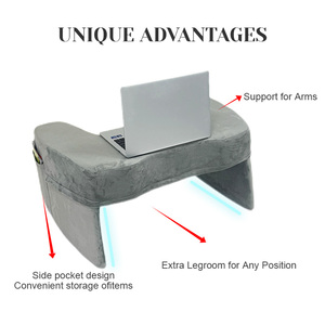 Tốt nhất bán thêm bộ nhớ lớn bọt Lap bàn gối đọc sách chơi game thoải mái cánh tay phần còn lại cho giường sofa đi văng - Product Image 6