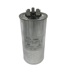 คอนเดนเสทแบบฟิล์ม450VAC CBB65 <span class=keywords><strong>60</strong></span> + 5 uF 45 + 5 UF 25 + 3 uF - Product Image 1
