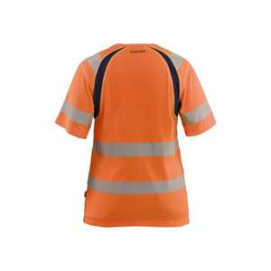 BLAKLADER - 350325375389XXXL T-shirt haute visibilité pour femme Orange/Bleu marine-EAN 7330509894637 HI-VIS WORKWEAR - Product Image 2