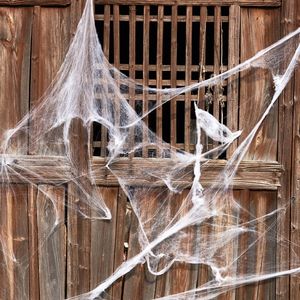 <span class=keywords><strong>Telaraña</strong></span> elástica con arañas para decoración <span class=keywords><strong>de</strong></span> Halloween, adornos para fiesta <span class=keywords><strong>de</strong></span> Halloween - Product Image 2