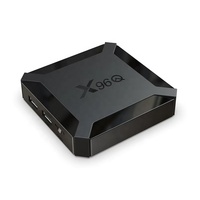 Reproductor Multimedia Inteligente X96Q con Android 10.0, Allwinner H313, WiFi 2.4G, Compatible con 4K H.265 HEVC, Decodificador