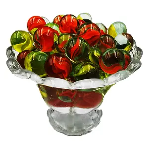 大理石ガラス4-25mmカラフルなガラスボール子供用大理石ガラス遊びと装飾複数のデザイン