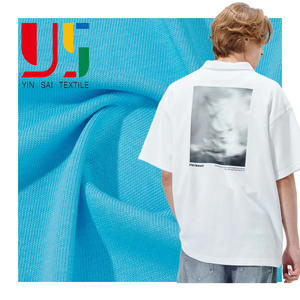 Materiale in tessuto a maglia piqué di cotone solido di alta qualità 20S tinta unita 100% cotone pettinato per Polo - Product Image 1