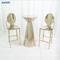 Vente en gros d'usine de tabourets de bar pour cuisine et restaurant chaises hautes tabouret moderne de luxe ensemble tables et chaises de bar