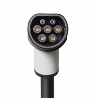 Fournisseur chinois de connecteurs EV AC 32A 415V monophasés IEC62196-2 Type 2 TPU avec câble de 3,5 m