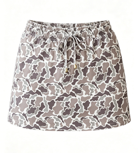 Jupe-short de sport pour petites filles, motif camouflage de chasse personnalisé, séchage rapide, style décontracté, assorti mère-enfant, pour yoga et tennis - Product Image 3
