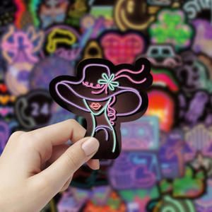 Custom Waterproof Glossy PVC Oil Proof Durable Holographic Decorative <b>Labels</b> Laser 3D Hologram Sticker Logo Stickers Packaging - Product Image 6