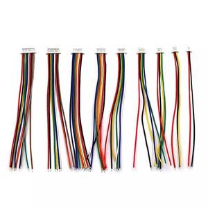Harnais de câbles en cuivre étamé sur mesure avec connecteurs JST 1.25 mâle et femelle, câbles électroniques en PVC à 2/4/6/8/12 broches - Product Image 4