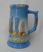 Grande tasse à bière en céramique de 700 ml, souvenirs touristiques de Dubaï, tasses personnalisées
