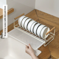 Fabricant OEM : Égouttoir à vaisselle en fil métallique pour comptoir, organisateur de rangement de cuisine pour assiettes et plats