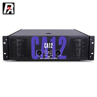 Amplificateur de puissance CA Series CA20 2*1300W 2000W, boîtier métallique, impédance 8 ohms, XLR stéréo, classe H, pour enceintes de scène extérieures
