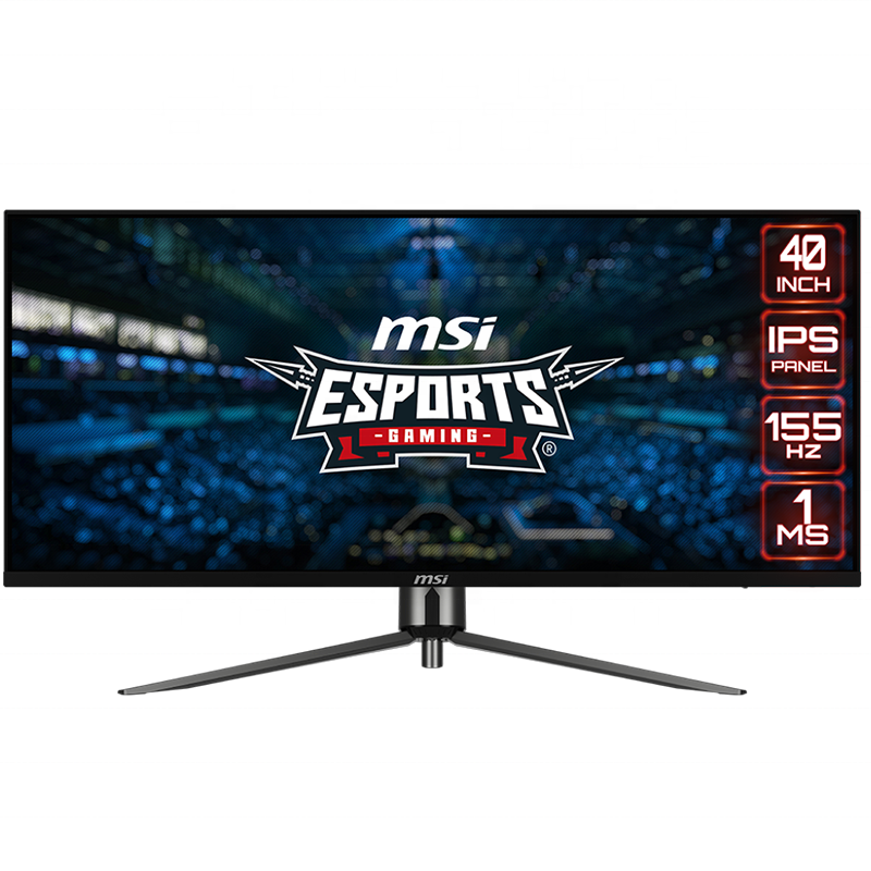 Новый игровой монитор MSI MAG401QR 40 "3440x1440 IPS 155 Гц FreeSync Premium HDR400 40 дюймов монитор ПК