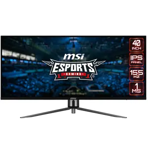 全新MSI MAG401QR 40英寸游戏显示器3440x1440 IPS 155Hz FreeSync高级HDR400 40英寸电脑显示器