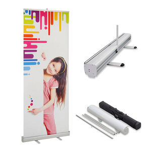 Banner Enrollable de Aluminio y PVC/Vinilo, Impreso, Personalizable en Color, Portátil, Ajustable, Fácil de Montar, Esencial para Ferias Comerciales - Product Image 4