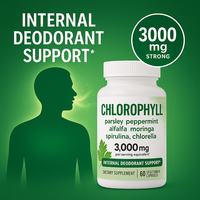 Capsules de Sommeil 3000mg Extrait Naturel de Plantes Persil Menthe Alfalfa Moringa Spiruline Chlorelle Détox Soutien Immunitaire 60