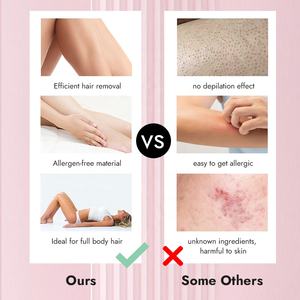 Échantillon gratuit OEM ODM professionnel de haricots de <span class=keywords><strong>cire</strong></span> corporelle de pêche chaude <span class=keywords><strong>micro</strong></span>-ondable perles de bikini brésilien épilation à la <span class=keywords><strong>cire</strong></span> pour l'épilation - Product Image 5