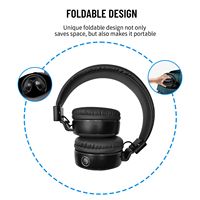 AKZ-B67 Auriculares Inalámbricos Transfronterizos Nuevos 2023 Over-Ear con Cancelación Activa de Ruido (ANC) IPX3 Resistentes al Agua Grandes para 5.1