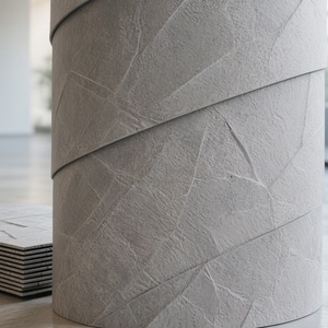 Pannelli Murali in Pietra PU Leggeri di Facile Installazione, Grandi Lastre Ignifughe MCM, Rivestimento in Pietra Flessibile Moderno per Esterni - Product Image 1