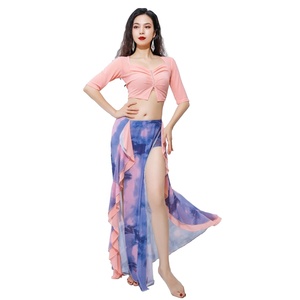 Ensemble de costumes de danse indienne pour femmes, robe <span class=keywords><strong>Bollywood</strong></span>, <span class=keywords><strong>tenue</strong></span> de danse du ventre pour Halloween - Product Image 2