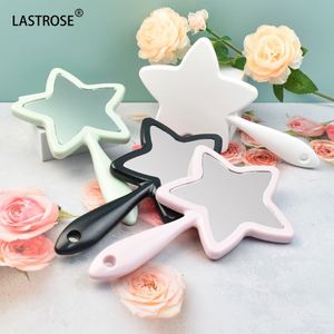 Spot Portable Plastic Pentagonal Star <b>Mirror</b> Creative Handheld Lighted Makeup <b>Mirror</b> with Hanging Hole <b>Small</b> Cosmetic <b>Mirror</b> - Product Image 1