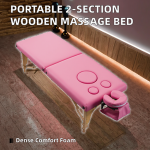 <span class=keywords><strong>Table</strong></span> <span class=keywords><strong>de</strong></span> <span class=keywords><strong>massage</strong></span> pliante portable multifonctionnelle en bois à 2 sections avec éponge haute densité <span class=keywords><strong>pour</strong></span> femmes enceintes, idéale <span class=keywords><strong>pour</strong></span> la maison, la salle <span class=keywords><strong>de</strong></span> sport, la chambre et la salle <span class=keywords><strong>de</strong></span> bain - Product Image 4