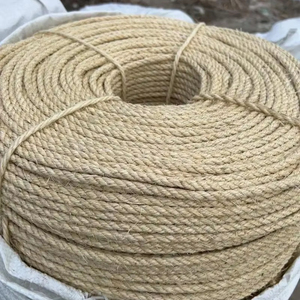 Tali <span class=keywords><strong>Sisal</strong></span> 1/4 inci 6mm fleksibel ramah lingkungan Biodegradable DIY kucing gores memperbaiki tiang penggaruk menara pengganti serat - Product Image 1
