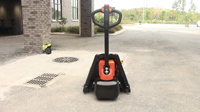 Transpalette portable chinois Transpalette 1.5ton avec batterie au lithium 1500kg Transpalette économique Équipement d'entrepôt