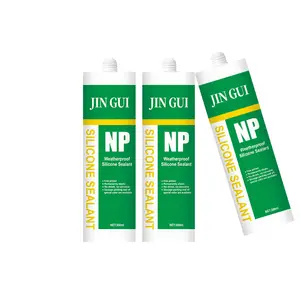 JINGUI OEM 500 Caulking Waterproof Glass Glue Neutral Silicone Sealant For WindoWS Doors