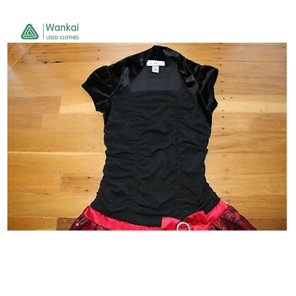 Wankai Apparel Manufacture Second Hand Clothing Mixed Bales, Fashion All Day Use Dress For Kids
