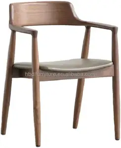 Hot sales cheap solid wooden dining chair from China for dining room restaurant wood chair