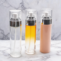 Flacon de lotion en verre dégradé personnalisable avec impression, 40 ml, 100 ml, pour crème cosmétique, ensemble de flacons épaissis vides pour soins de la peau