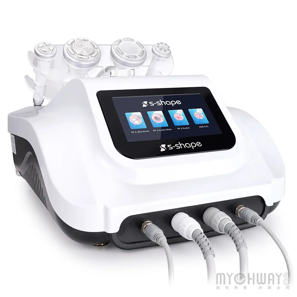 S shape machine 30 mini facial vacuum suction fat cavitations machine 30k s shape cavitations machine 40k