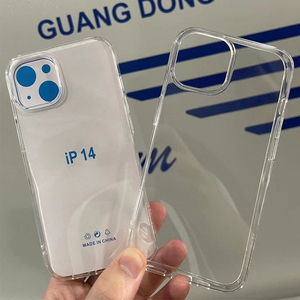 Custodia trasparente trasparente antiurto per telefono da 1.5mm per iPhone 14 14 Pro Max S22 Ultra A73 <span class=keywords><strong>A23</strong></span> - Product Image 1