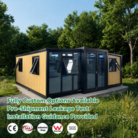Cabine Conteneur Extensible de Luxe – Mini-Maison Portable Préfabriquée Modulaire pour Station Balnéaire, Jardin ou Studio