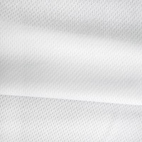 Tissu en maille œil-de-perdrix 100 % polyester de qualité supérieure, respirant et à séchage rapide, idéal pour les vêtements de sport (basketball, football) - Vente en gros