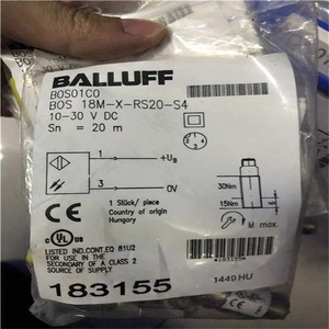 Sensor Fotoeléctrico Balluff BOS0126 5K-P8-0X10-S75, Cortina de Luz de Seguridad Infrarroja para Uso en Gabinetes - Product Image 3
