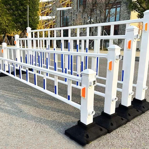 Garde-corps routier en aluminium, épaisseur du tuyau 2,5 mm, garde-corps de sécurité routière contre les collisions, garde-corps réfléchissant pour balcon, clôture de sécurité pour trottoir - Product Image 3