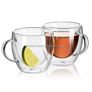 كوب قهوة عالي الشفاف من البورسليكات من من من من من من من من من من من من من من من من من من من من من من ؟ - Product Image 2