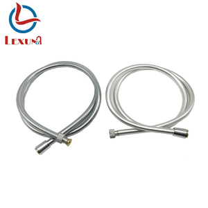 ПВХ серебро ванная комната силиконовый гибкий короткий шланг для душа - Product Image 1