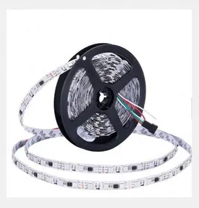 ร้อนขายตัวอย่างฟรีราคาถูกกันน้ำ SMD5050 IP20 IP65กันน้ำนำแถบ WS2801 RGB 30LEDS