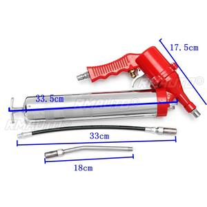 Compresor de Aire Neumático Manual de Una Mano, Mini Bomba de Engrase para Pistola, Color Rojo, para SUV, Camiones, Excavadoras y Automóviles - Product Image 3
