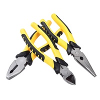 Outils multifonctionnels, pinces coupantes diagonales universelles, pinces coupantes pour électriciens de niveau professionnel, pinces à bec long