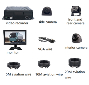 1080P FHD 차량 블랙 박스 모바일 DVR 8 채널 자동차/버스/트럭 512G SD 지원 2T/4T HDD 또는 SSD - Product Image 5